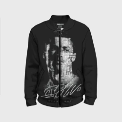 Детский бомбер 3D Кристиано Рональдо автограф