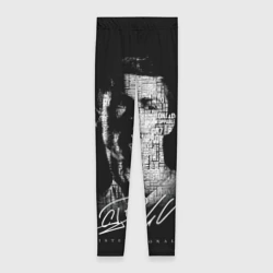 Леггинсы 3D Кристиано Рональдо автограф