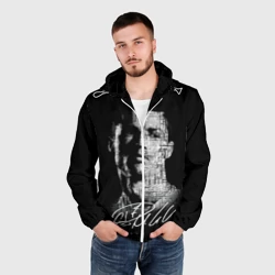 Мужская ветровка 3D Кристиано Рональдо автограф - фото 2