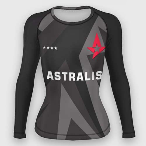 Женский рашгард 3D Astralis - Jersey Pro 2021-22, цвет 3D печать