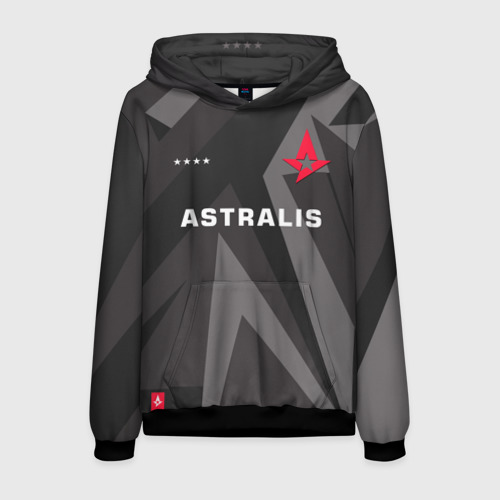 Мужская толстовка 3D Astralis - Jersey Pro 2021-22, цвет черный