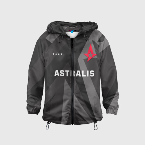 Детская ветровка 3D Astralis - Jersey Pro 2021-22, цвет черный