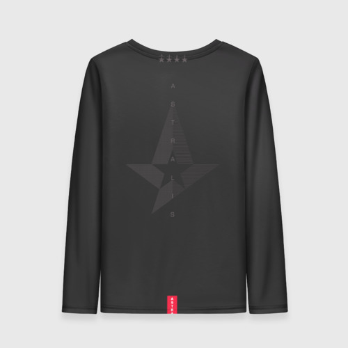 Женский лонгслив 3D Astralis - Jersey Pro 2021-22, цвет 3D печать - фото 2