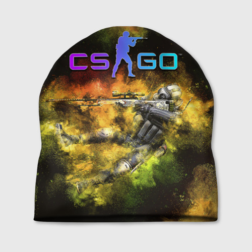 Шапка 3D CS GO Gold Dust