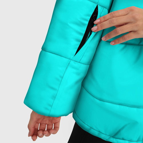 Женская зимняя куртка Oversize Академия Амбрелла, цвет светло-серый - фото 6