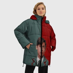 Женская зимняя куртка Oversize Академия Амбрелла - фото 2