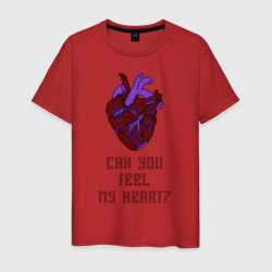 Мужская футболка хлопок Bring Me The Horizon 2D Сердце