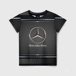 Детская футболка 3D Mercedes Benz Мерседес Бенз