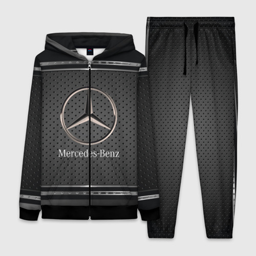 Женский костюм 3D Mercedes Benz Мерседес Бенз, цвет черный