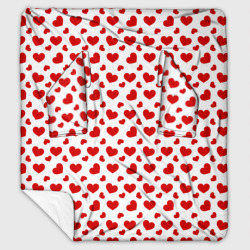 Плед с рукавами Сердечки