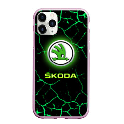 Чехол для iPhone 11 Pro Max матовый Skoda