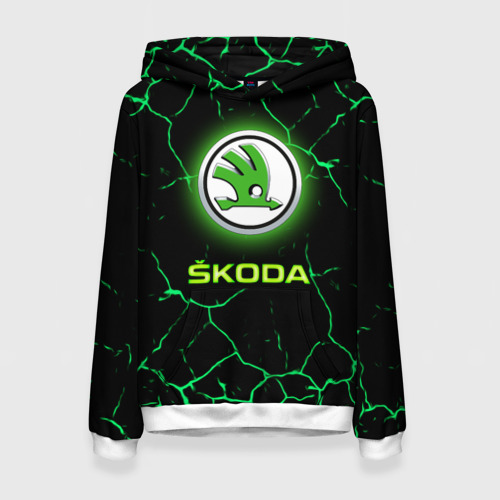 Женская толстовка 3D Skoda