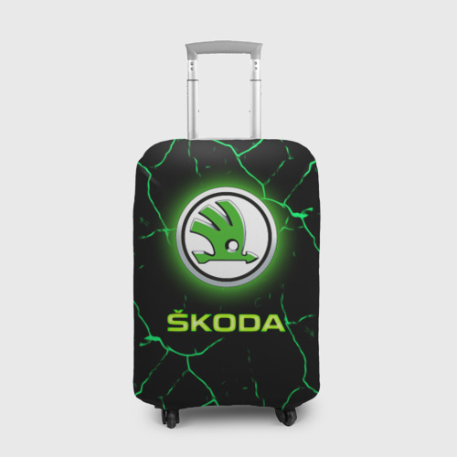 Чехол для чемодана 3D Skoda, цвет 3D печать