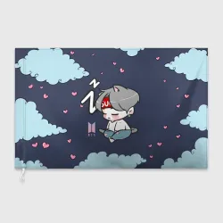 Флаг 3D BTS Sleep