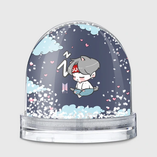 Игрушка Снежный шар BTS Sleep