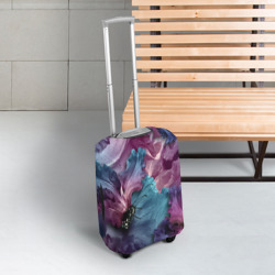 Чехол для чемодана 3D Цветы - фото 2