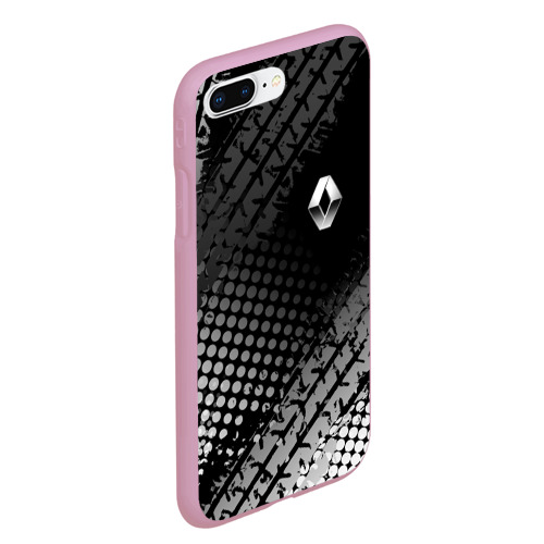Чехол для iPhone 7Plus/8 Plus матовый Renault, цвет розовый - фото 3