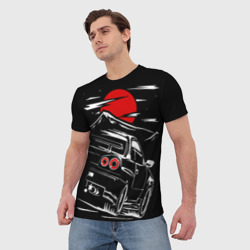 Мужская футболка 3D Skyline R 34 R34 скайлайн - фото 2