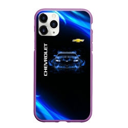 Чехол для iPhone 11 Pro Max матовый Chevrolet