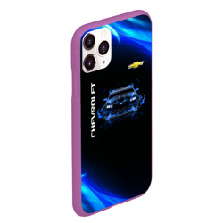 Чехол для iPhone 11 Pro Max матовый Chevrolet - фото 2