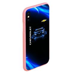 Чехол для iPhone XS Max матовый Chevrolet - фото 2