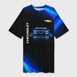 Платье-футболка 3D Chevrolet