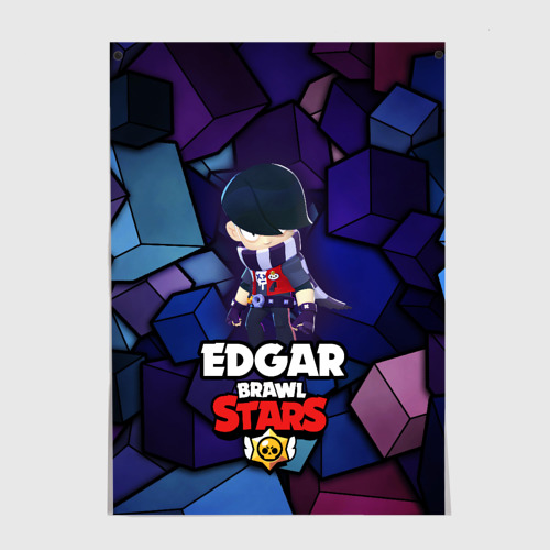 Постер Brawl Stars Edgar