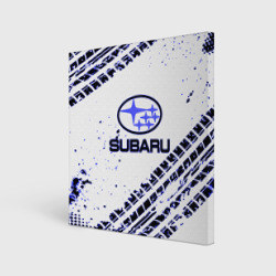 Холст квадратный Subaru