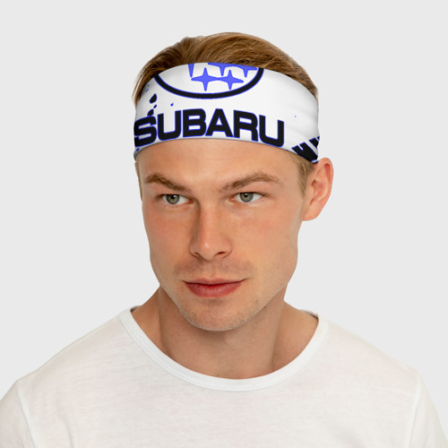 Повязка на голову 3D Subaru - фото 5