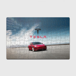 Головоломка Пазл магнитный 126 элементов Tesla Model 3