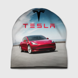 Шапка 3D Tesla Model 3