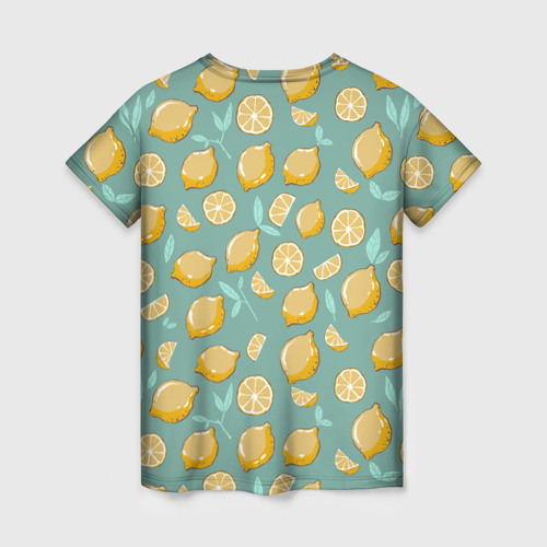 Женская футболка 3D Lemon, цвет 3D печать - фото 2
