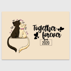 Поздравительная открытка Together forever from