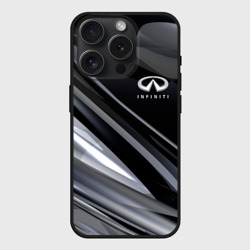 Чехол силиконовый для Apple iPhone 15 Pro матовый Infiniti