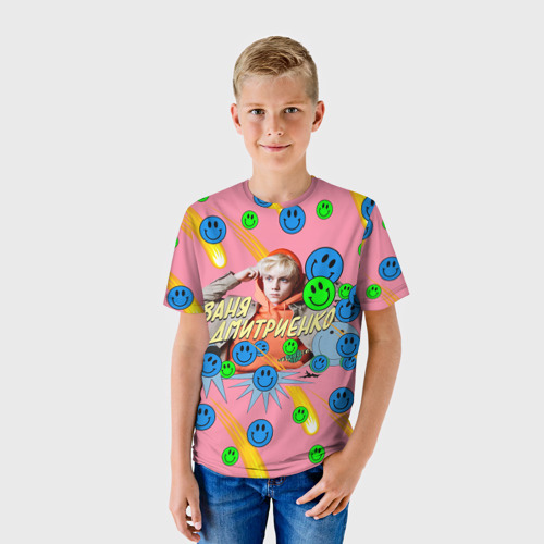 Детская футболка 3D Ваня Дмитриенко, цвет 3D печать - фото 3