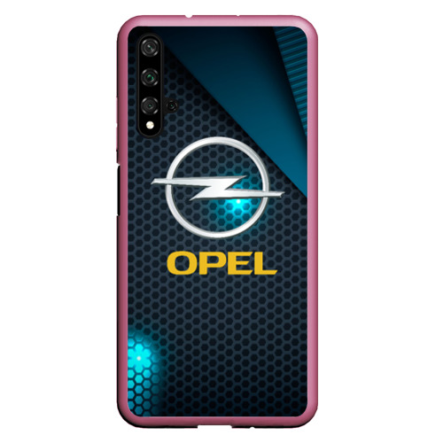 Чехол для Honor 20 Opel Опель, цвет малиновый