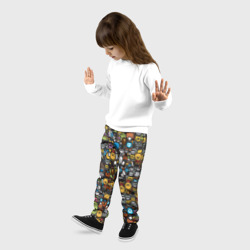 Детские брюки 3D Смайл-мордочки - фото 2