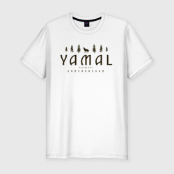 Мужская футболка хлопок Slim Yamal underground