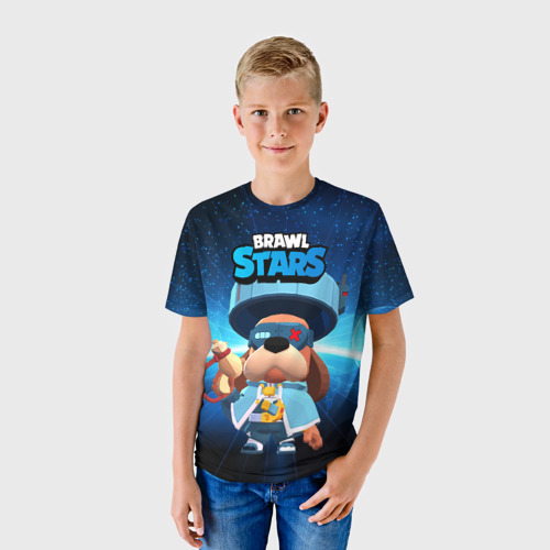 Детская футболка 3D Генерал Гавс Brawl Stars, цвет 3D печать - фото 3