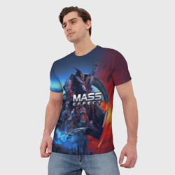 Мужская футболка 3D Mass Effect Legendary ed - фото 2