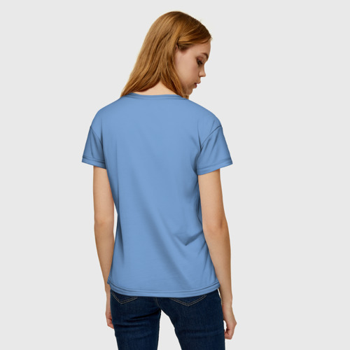 Женская футболка 3D ВМФ, цвет 3D печать - фото 4