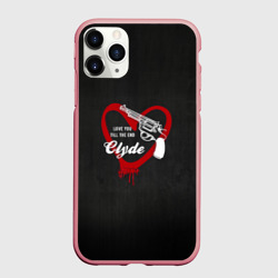 Чехол для iPhone 11 Pro Max матовый Clyde