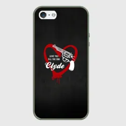 Чехол для iPhone 5/5S матовый Clyde