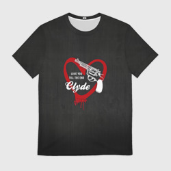 Мужская футболка 3D Clyde