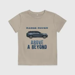Детская футболка хлопок Range Rover Above a Beyond