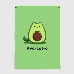 Постер Avo - cat - o