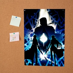 Постер Sword Art Online Кирито Асуна - фото 2