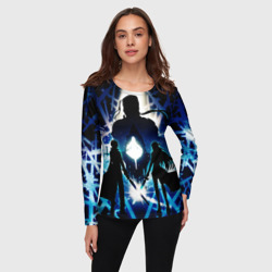 Женский лонгслив 3D Sword Art Online Кирито Асуна - фото 2