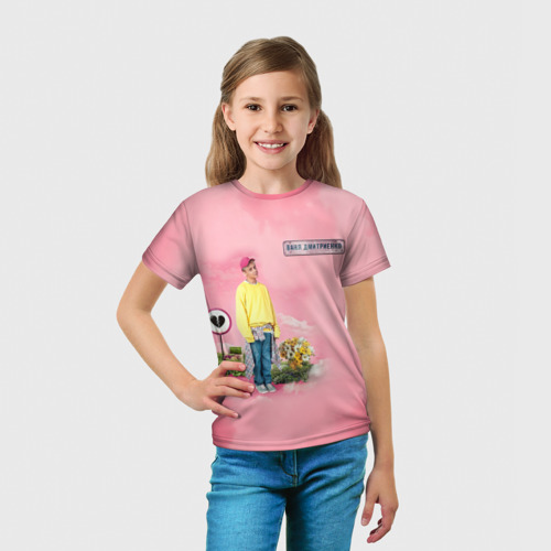 Детская футболка 3D Ваня Дмитриенко, цвет 3D печать - фото 5