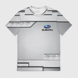 Мужская футболка 3D Subaru Субару